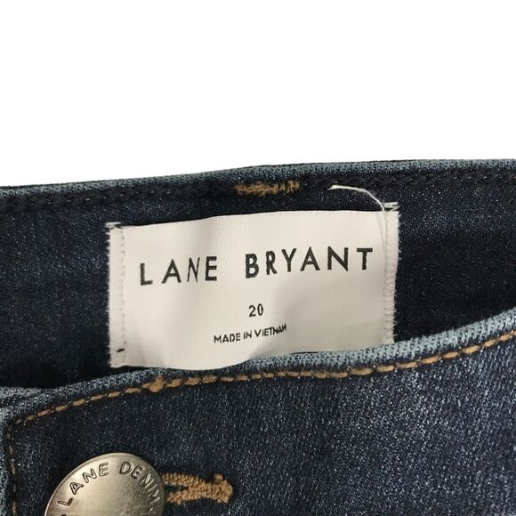 Lane Bryant Jeans Flex Magic Waistband Signature Fit Mid Rise Boot Dark Size 20 - Picture 2 of 9